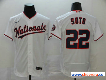 Juan Soto Washington Nationals white jersey
