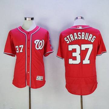Stephen Strasburg Washington Nationals red jersey