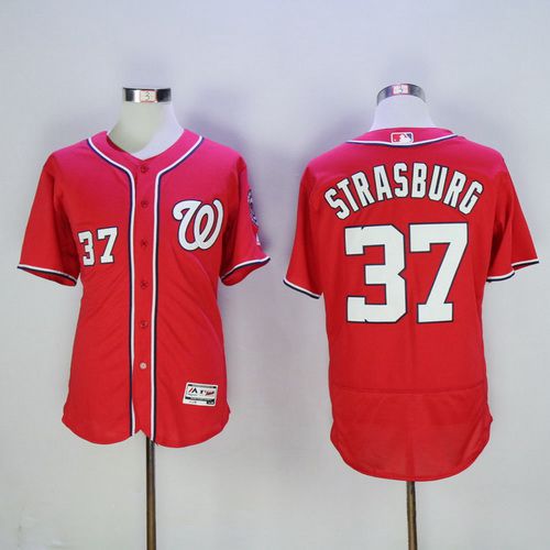 Stephen Strasburg Washington Nationals red jersey