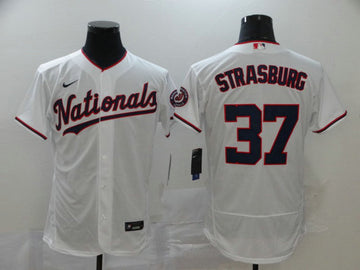 Stephen Strasburg Washington Nationals white jersey