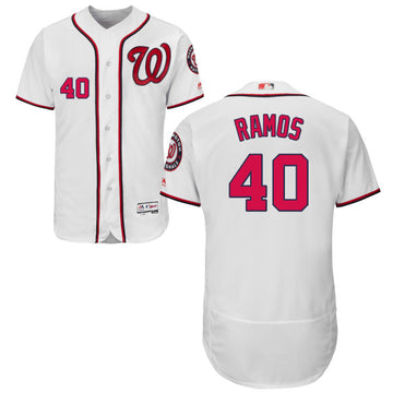 Wilson Ramos Washington Nationals scarlet Alternate jersey