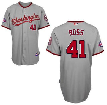 Joe Ross Washington Nationals gray Road jersey