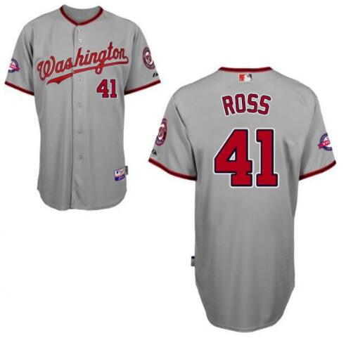 Joe Ross Washington Nationals gray Road jersey