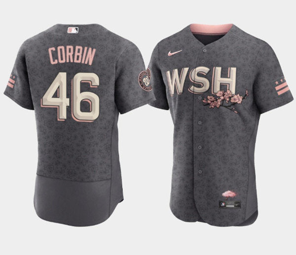 Patrick Corbin Washington Nationals gray City Connect jersey