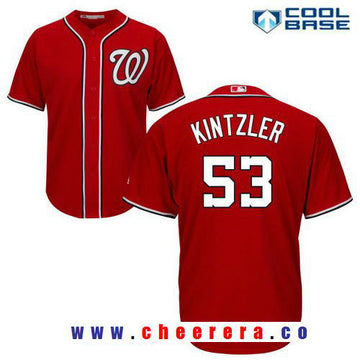 Brandon Kintzler Washington Nationals red Alternate jersey
