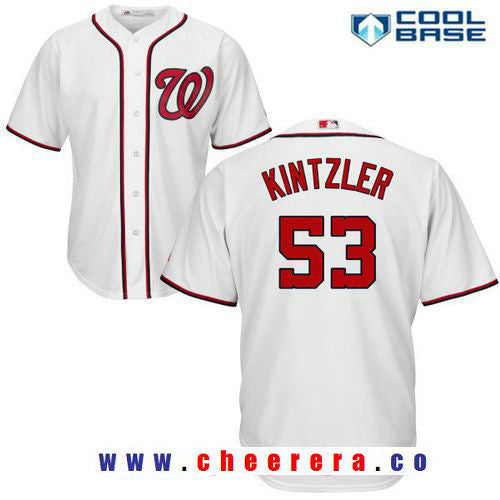 Brandon Kintzler Washington Nationals white Home jersey