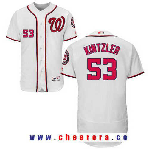 Brandon Kintzler Washington Nationals white Home jersey