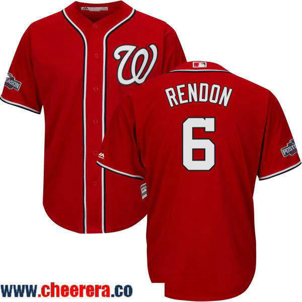 Anthony Rendon Washington Nationals red jersey