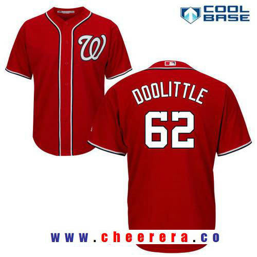 Sean Doolittle Washington Nationals red Alternate jersey