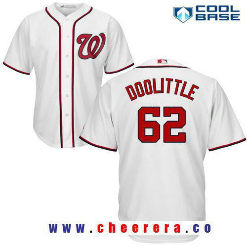 Sean Doolittle Washington Nationals white Home jersey