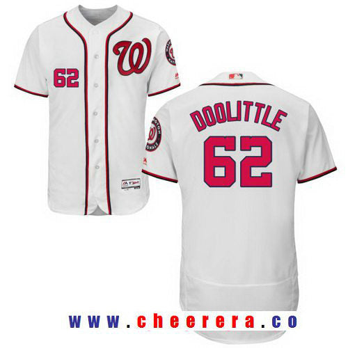 Sean Doolittle Washington Nationals white Home jersey