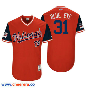 Washington Nationals red Authentic jersey