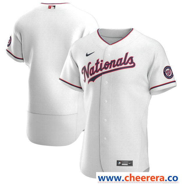 Custom Washington Nationals white jersey