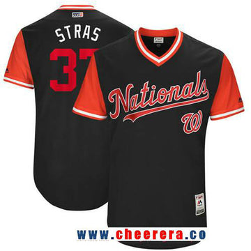 Stephen Strasburg Washington Nationals navy jersey