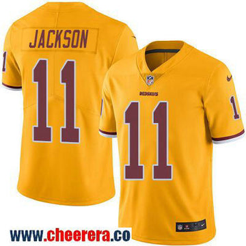 DeSean Jackson Washington Commanders gold Color Rush jersey