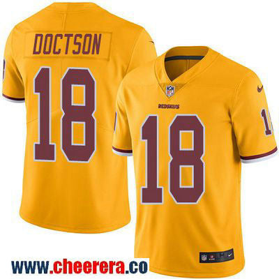 Josh Doctson Washington Commanders gold Color Rush jersey