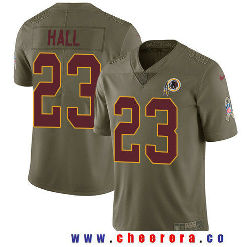 DeAngelo Hall Washington Commanders olive Salute To Service jersey