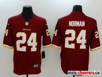 Josh Norman Washington Commanders burgundy Vapor jersey