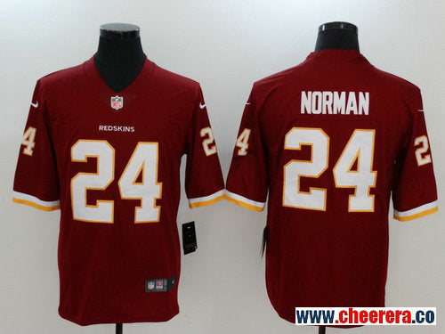 Josh Norman Washington Commanders burgundy Vapor jersey