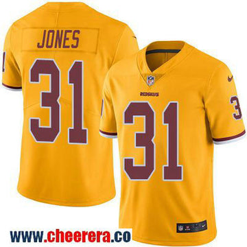 Matt Jones Washington Commanders gold Color Rush jersey