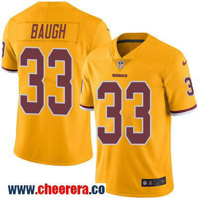 Sammy Baugh Washington Commanders gold Color Rush jersey