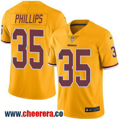 Dashaun Phillips Washington Commanders gold Color Rush jersey