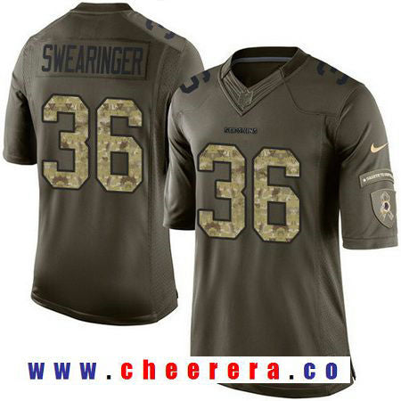 D.J. Swearinger Washington Commanders black Salute To Service jersey
