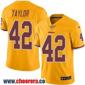 Charley Taylor Washington Commanders gold Color Rush jersey
