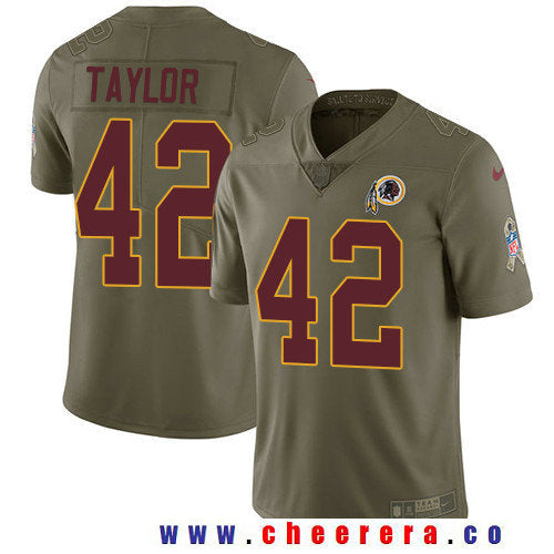 Charley Taylor Washington Commanders olive Salute To Service jersey