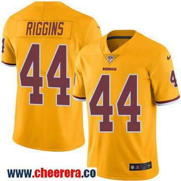 John Riggins Washington Commanders gold Color Rush jersey