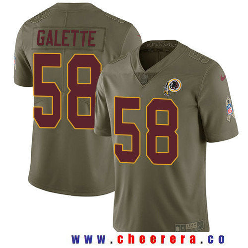 Junior Galette Washington Commanders olive Salute To Service jersey