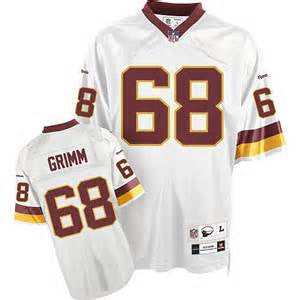 Russ Grimm Washington Commanders white Throwback jersey