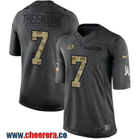 Joe Theismann Washington Commanders black Salute To Service jersey