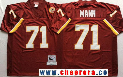 Washington Commanders burgundy Throwback jersey
