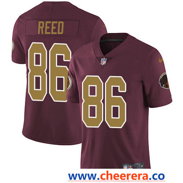 Jordan Reed Washington Commanders red Vapor jersey