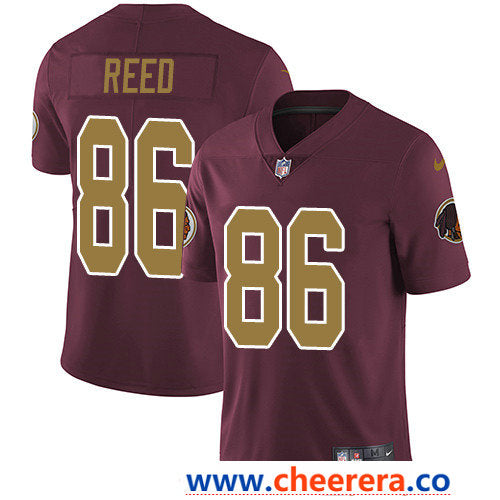 Jordan Reed Washington Commanders red Vapor jersey