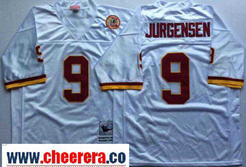 Sonny Jurgensen Washington Commanders white Throwback jersey