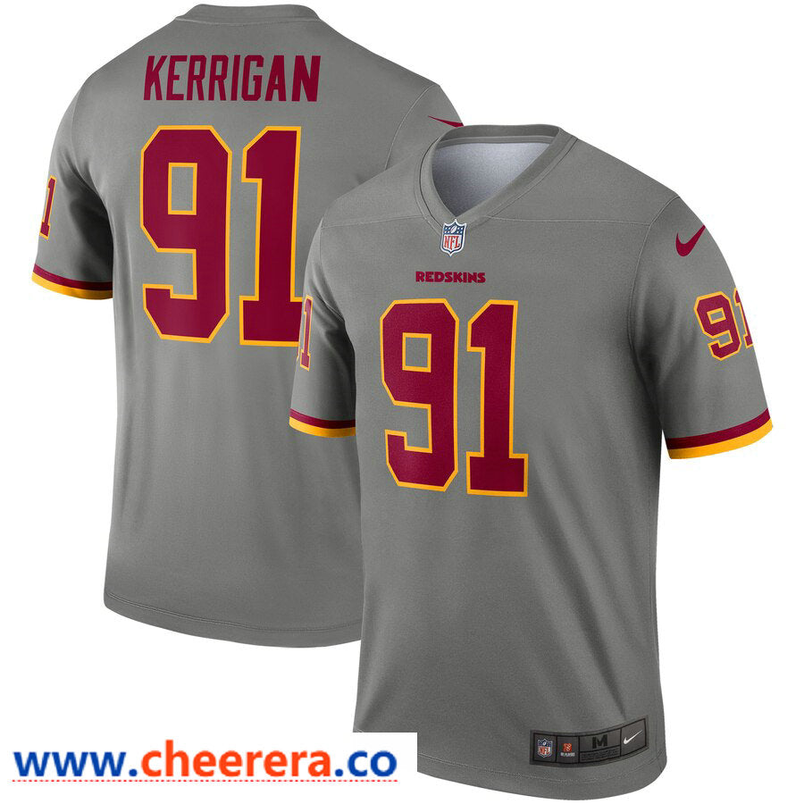 Ryan Kerrigan Washington Commanders gray Inverted Legend jersey
