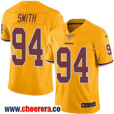 Preston Smith Washington Commanders gold Color Rush jersey