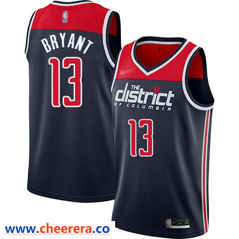 Thomas Bryant Washington Wizards navy jersey