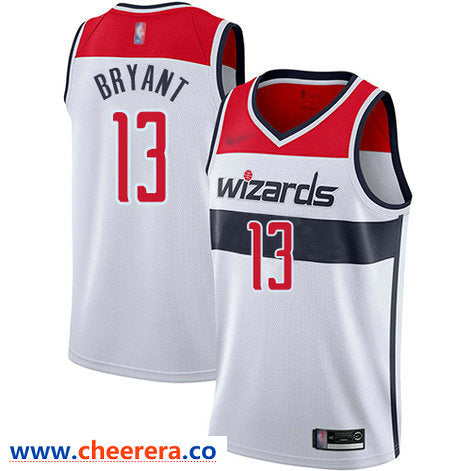 Thomas Bryant Washington Wizards white jersey