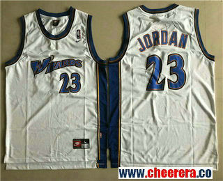 Michael Jordan Washington Wizards white jersey
