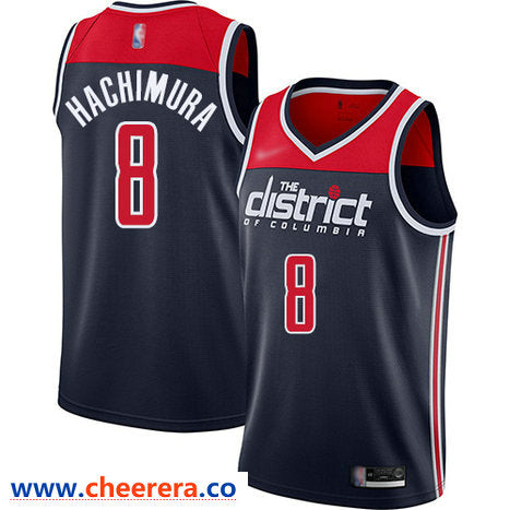 Rui Hachimura Washington Wizards navy jersey