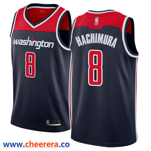 Rui Hachimura Washington Wizards navy jersey