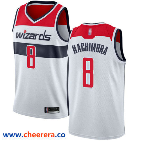 Rui Hachimura Washington Wizards white jersey