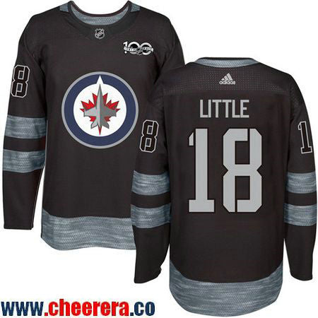 Bryan Little Winnipeg Jets black jersey