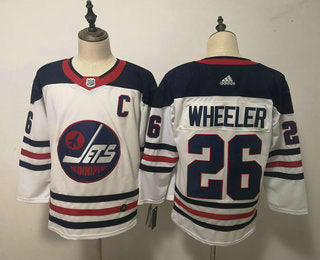 Blake Wheeler Winnipeg Jets white Heritage jersey