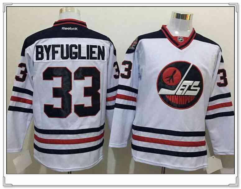 Dustin Byfuglien Winnipeg Jets white Winter Classic jersey