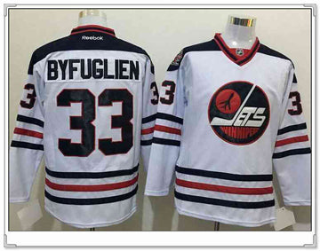 Dustin Byfuglien Winnipeg Jets white Winter Classic jersey