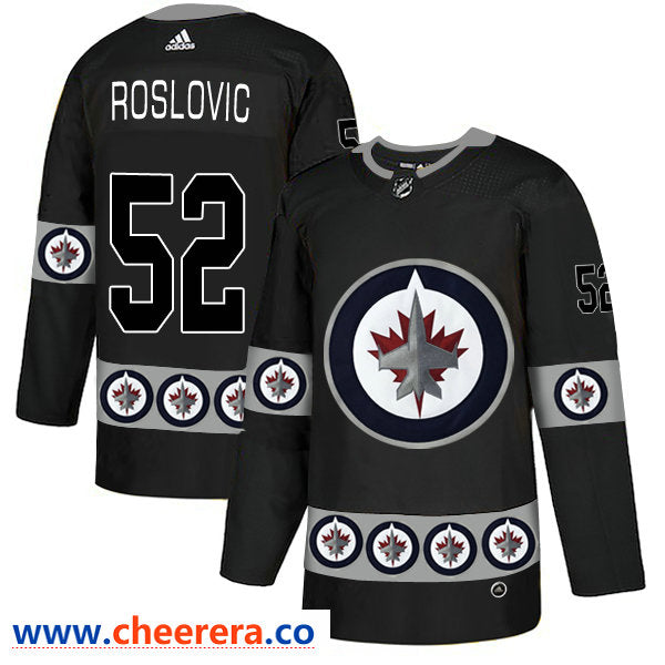 Jack Roslovic Winnipeg Jets black Fashion jersey